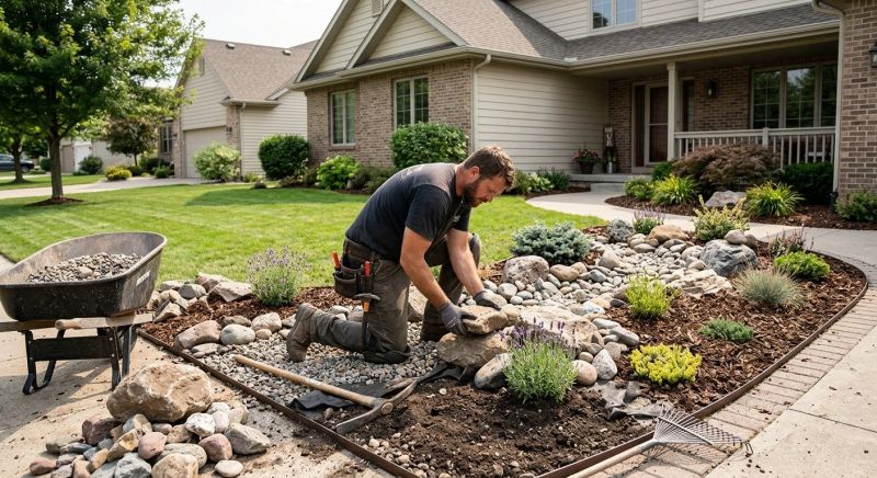Landscaping Rocks Installation in Ventura County, CA