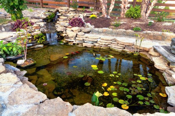 Pond Waterfall Design - Pond Waterfall Design Cape Coral, Florida
