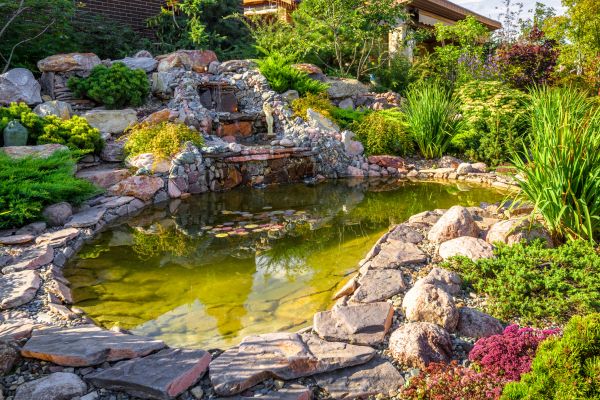Rock Waterfall Installation